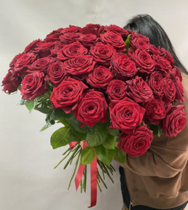 Букет Из роз 51 шт